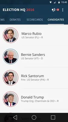 Election HQ android App screenshot 9